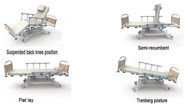 Hospital Bed Medical Manual Bed Dialysis Equipment Manual Dialysis Bed ...